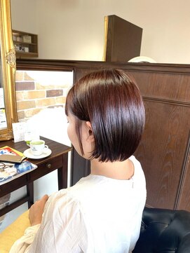 アドラーブル 女池店(adorable) 【大人可愛い】【ボブ】【ピンクブラウン】【10代】【20代】