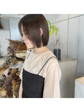 ミント(mint) ミニボブ/ボブ/ストレートボブ/グレージュ