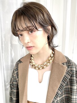 ディッセンバー 渋谷(December) 【December】ブリーチなし透明感ミルクティーグレージュカラー◎