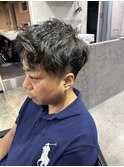 アップバングツイスパショート