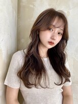 アリスバイアフロート 自由が丘(ALICe by AFLOAT) 顔まわり/小顔カット/ココアブラウン