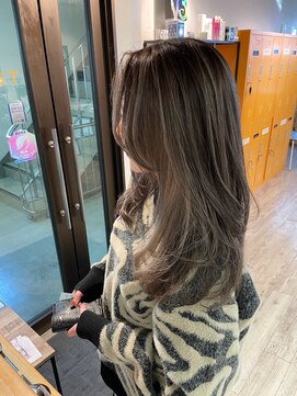 シャンプーボーイ 佐賀(SHAMPOO BOY) 大人美人レイヤーくびれミディ【シャンプーボーイ佐賀店】