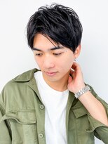 ヘアー アイス カンナ(HAIR ICI Canna)&nbsp;20代30代40代メンズツーブロック刈り上げビジカジオシャレ感