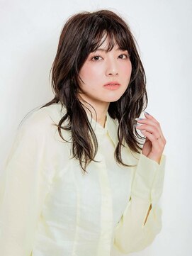 オンク 新宿(onk) ミディアムヘア/ショコラベージュ/ボブルフ/新宿駅