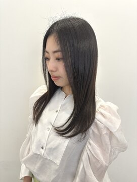 ゼンドットカラスマ(Zen.karasuma) 黒髪×ロング地毛風ストレート20代30代40代