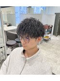 ケアパーママッシュ縦落ちツイスパ