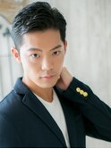 好感度大！爽やかネイビーブラックベリーショートW南越谷
