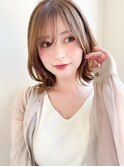 ★大人可愛い30代40代50代小顔ハンサムショートボブウルフカット