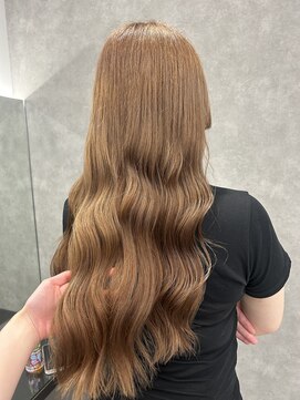 プライズ 成増店(prize) ミルクティーベージュ ダブルカラー 成増地下鉄成増