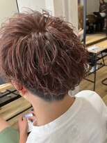 アフィネ ヘアライフデザイン(Affiner HAIR LIFE DESIGN)&nbsp;波巻きプードルピンクブラウン