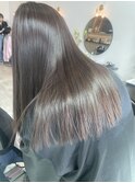 髪質改善トリートメント×グレージュカラー