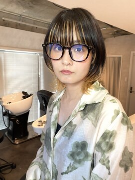 サンルーム(SUN room) ネオウルフインナーカラー　moro