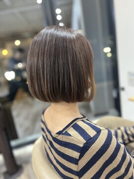 クート 北浦和(ku-to) ボブの赤み消しカラー