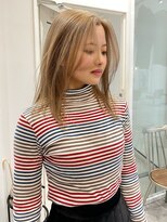 ケシキ大名(keshiki)&nbsp;透け感ミルクティーベージュ/KAZU