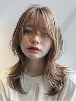 レヴ 草加店(LEV.)&nbsp;イメチェン美髪ブルーブラック外ハネボブワイドバング