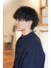 「ご新規メンズの藤村指名限定」カット＋デザインパーマ