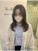 流行りのワンホンレイヤーで華やかに