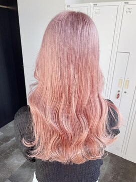 ユニック コウベ(unique KOBE) 髪質改善カラー×ピンク