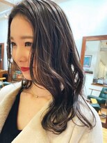 ロウバイレボ 柏(lou by revo)&nbsp;ミディアム/韓国風/レイヤーカット/顔回りカット/柏駅