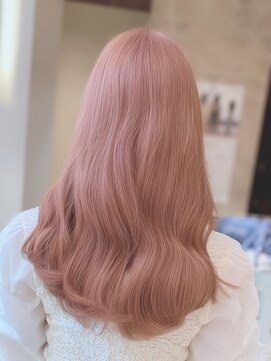 アマトウキョウ アユンチェ(AMA TOKYO×AYUNCHE) ピンクベージュ　透明感カラー