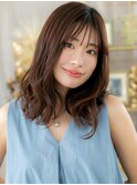 抜け感ミディアムレイヤーカットウェットヘアc7戸田公園30代40代