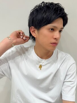 ネイロ 錦糸町(NeiRo) アッシュブラックカルマパーマベリーショートダークアッシュ