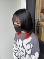 ヘアスタジオ アルス 御池店(hair Studio A.R.S)&nbsp;ウルフレイヤー×インナーレッド