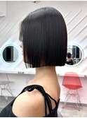 ショートボブ/顔周り/韓国/ブリーチなし/30代40代50代原宿