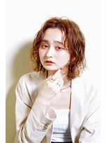 クシュ 本川越店(kusyu...)&nbsp;黒髪オリーブグレークラゲヘアーココアベージュ20代30代40代