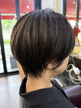 シャンプーボーイアネックス(SHAMPOO BOY Annex) 大人可愛いショートボブby ERINA