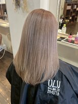 ウル(Ulu)&nbsp;白髪ぼかし ブリーチ有りダブルカラー