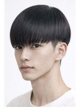 ロア(Roa.) 前下がり刈り上げメンズマッシュ