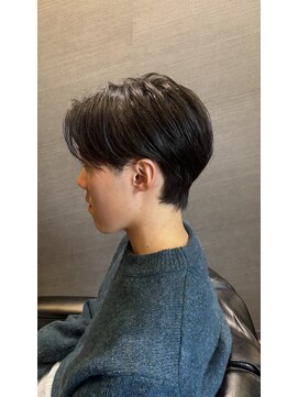 パル(PaL) メンズセンターパート/ウルフカット