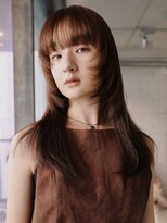 スクリーンギンザメゾン 銀座(SCREEN GINZA MAISON.) クラゲヘアー/小顔に見せるヘア/ココアベージュ/銀座