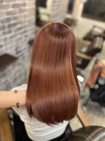 アクロ あべの店(ACRO)&nbsp;ワンブリーチで作るピンクブラウン