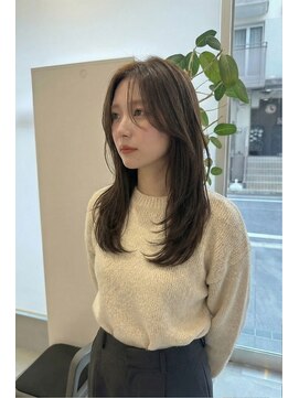 トレ(tre.) 髪質改善 レイヤースタイル 大人可愛い