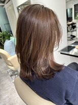 レヴリー(reverie) 白髪ぼかし髪質改善ブリーチなしカラーレイヤーボブ30代