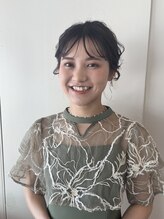 ピエドプールポッシュ(PiED DE POULE POCHE)&nbsp;ショートヘアのゆるふわリボンアレンジ