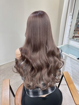 セヴン 溝の口店(ceaven) 柔らかい質感のミルクティーベージュ。