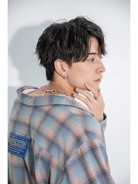 メンズ ソース 枚方(MEN'S SOURCE) ナチュラルセンターパート/メンズ