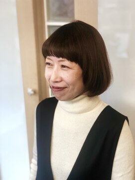 レイアンドアビオン(RAY&ABION) オトナ女性 お手入れ簡単なカッコ可愛いボブ