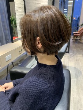 アーロン(aaron) 【サロンワーク】ハンサムショートボブ