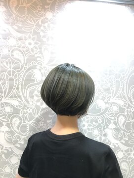 グラニーレ ヘア フィールド(granire hair field) 外国人風カラー★ショートボブ！