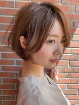 アリエッタ ギンザツー(ARIETTA GINZA2)&nbsp;ARIETTAGINZA2長めバング☆丸みボブ/大人ガーリー/髪質改善/冬