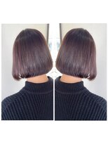 サロン クィ ベルジョーネ(SALON QUI BELLGIONE) ブリーチなしブルーパープル