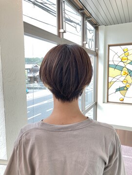 トップヘアー 中庄店(TOP HAIR fuapua) ハンサムショート『Nao』