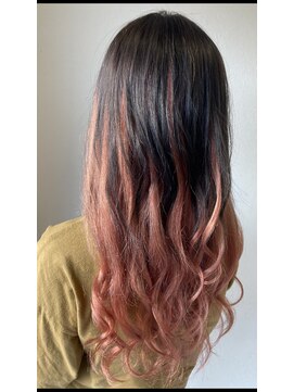 ヘアスタジオ マテリアル(hair studio Material) エクステグラデーション