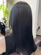 ヘアーディレクションアウラ(Hair Direction Aura)の写真/自然な仕上がりで潤いやツヤ感をキープ！髪質改善×縮毛矯正で理想のサラ艶髪へ＊