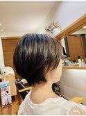 丸みのあるメリハリショート