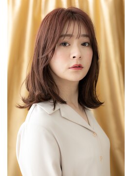 モッズヘア 上尾西口店(mod's hair) くせ毛風顔周りレイヤー外ハネミディアムTb3上尾20代30代40代!